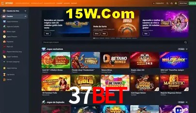 Biblioteca de slots populares na 37BET